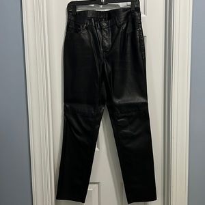 H&M Faux Leather Pant
